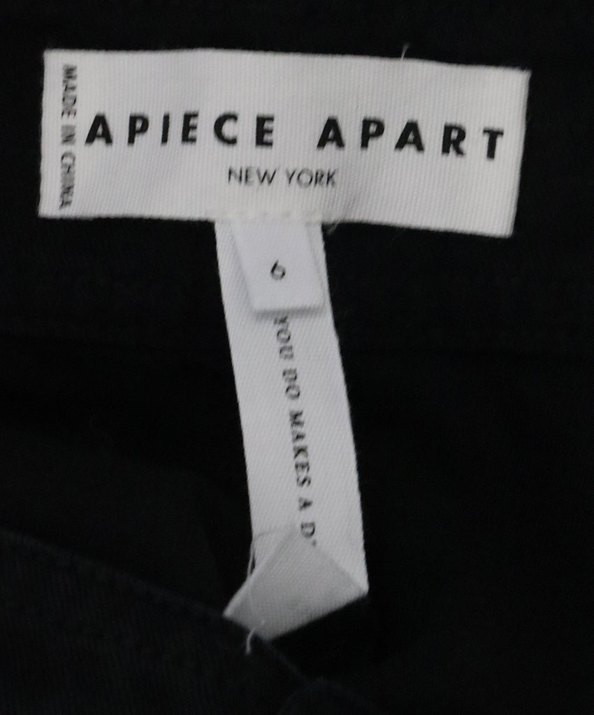 A Piece Apart Black Cropped Pants 2