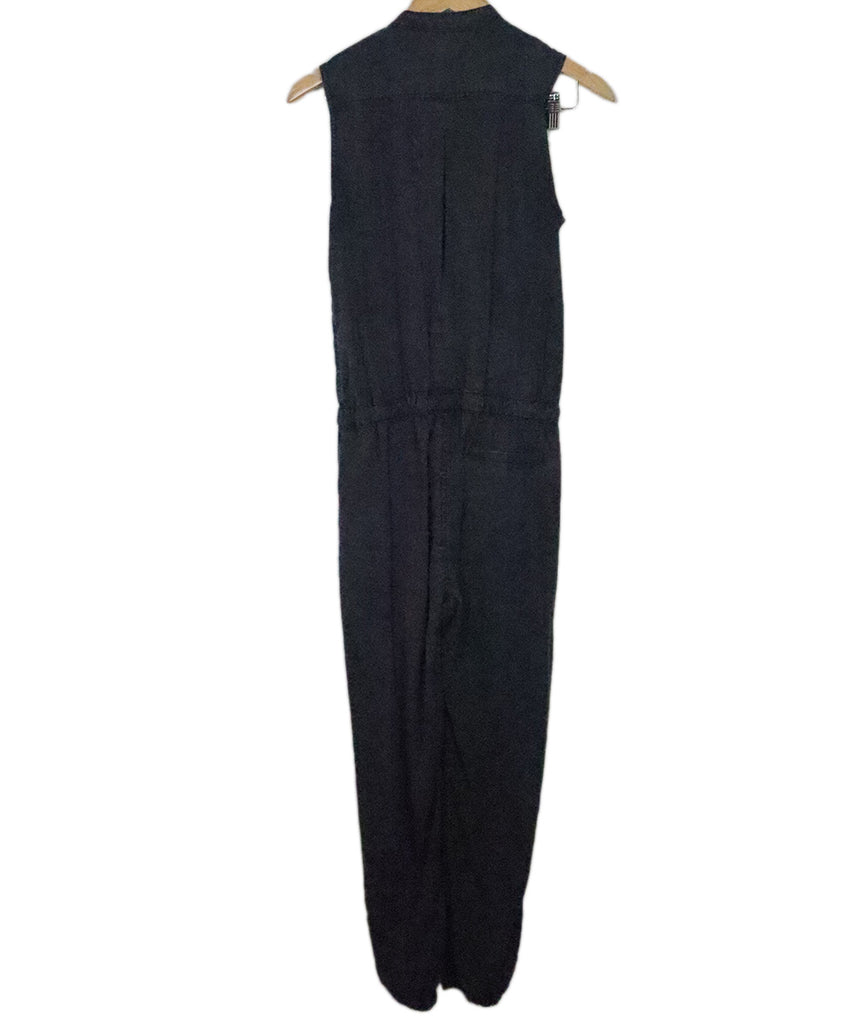 Ag Navy Cotton Jumpsuit 1