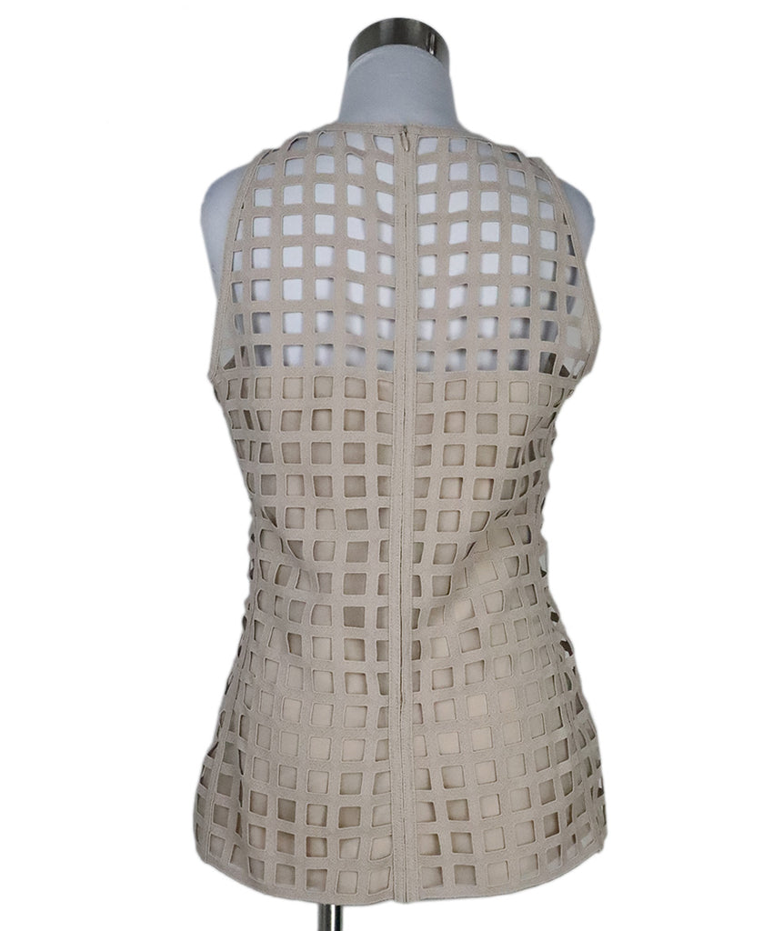 Akris Beige Cutwork Top 2