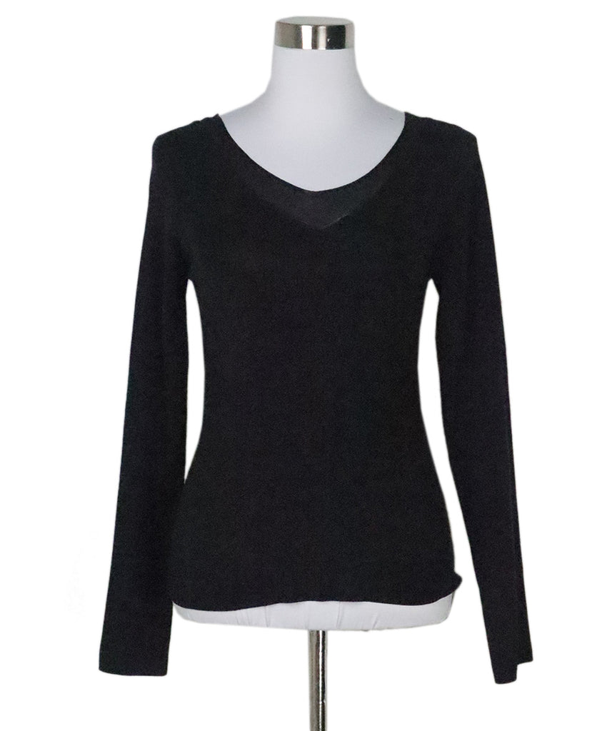 Akris Black Silk Top 