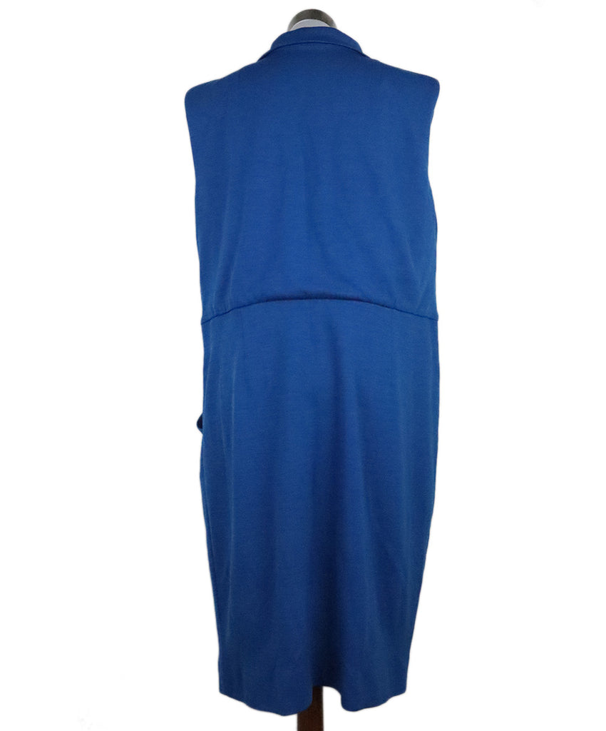 Akris Blue Wool Dress 2