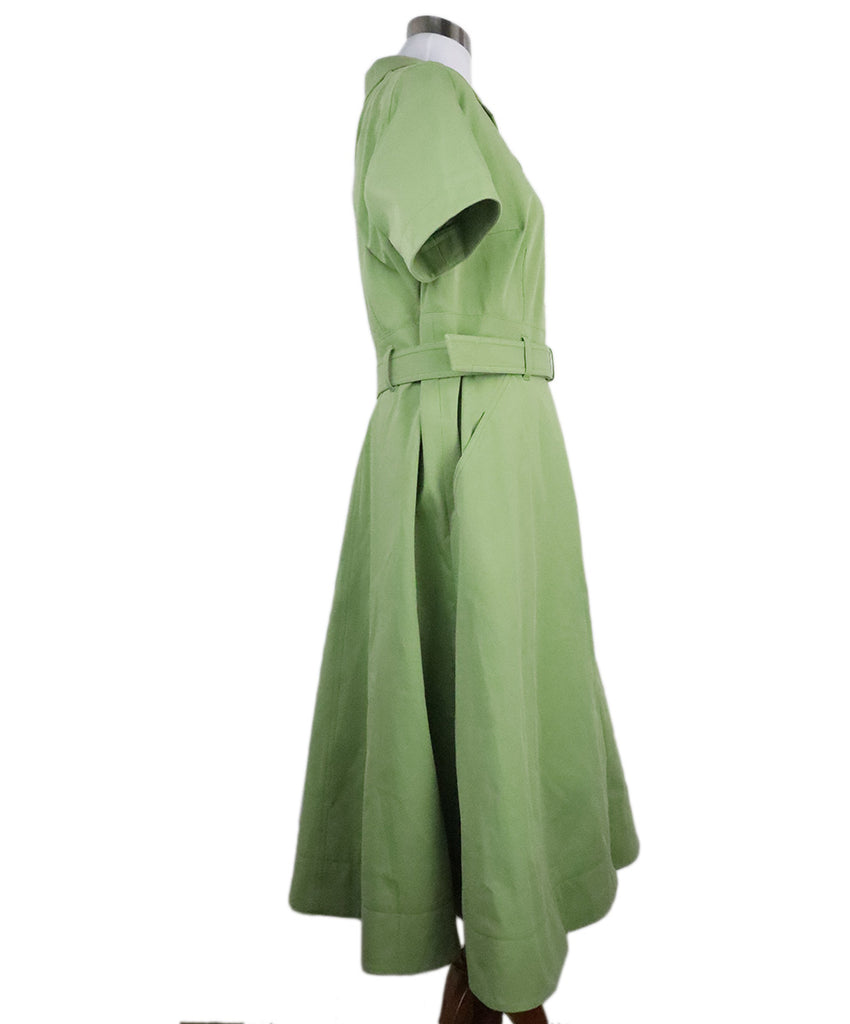 Akris Green Cotton Dress 1