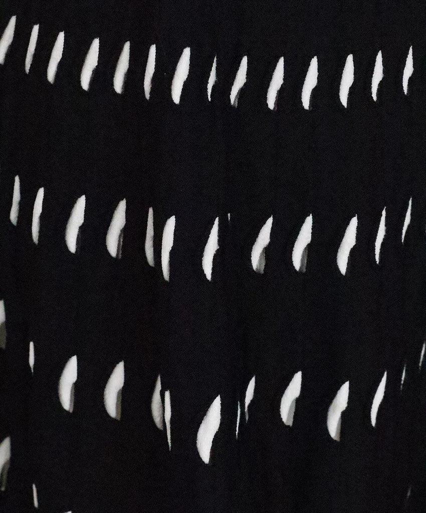 Alaia Black & White Spandex Skirt sz 0 - Michael's Consignment NYC