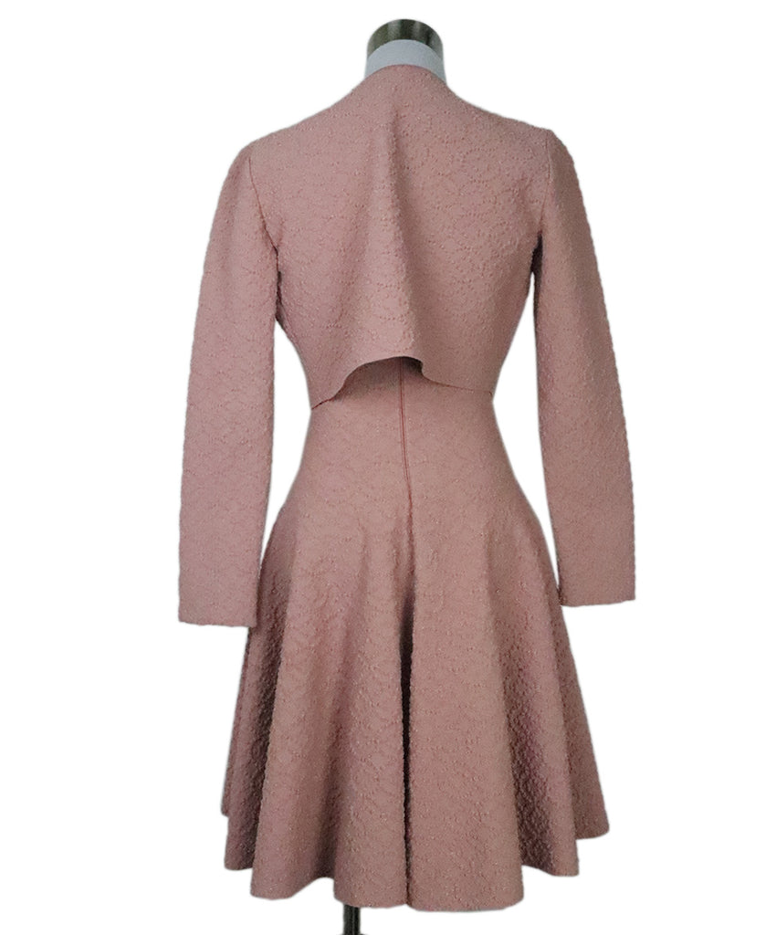 Alaia Mauve & Gold Textured Dress Set 4