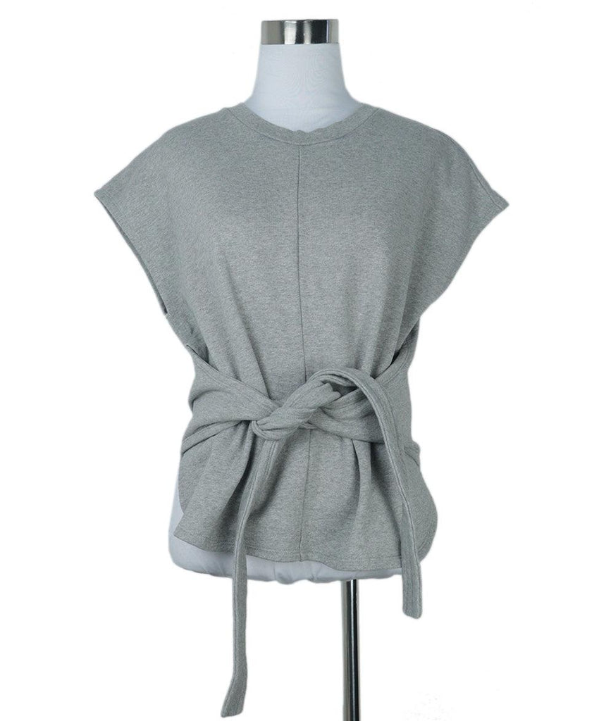 Alexander Wang Grey Cotton Top 