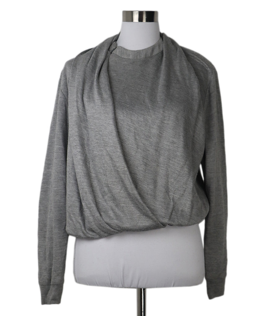 Alexander Wang Grey Cotton Top 