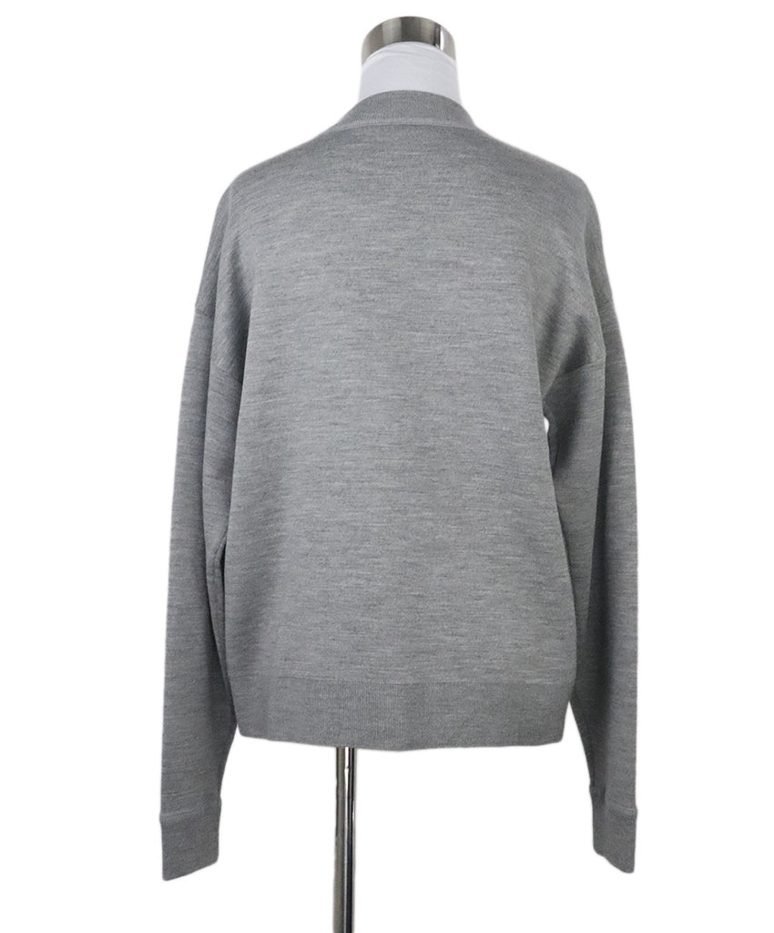 Alexander Wang Grey Wool Cardigan 2