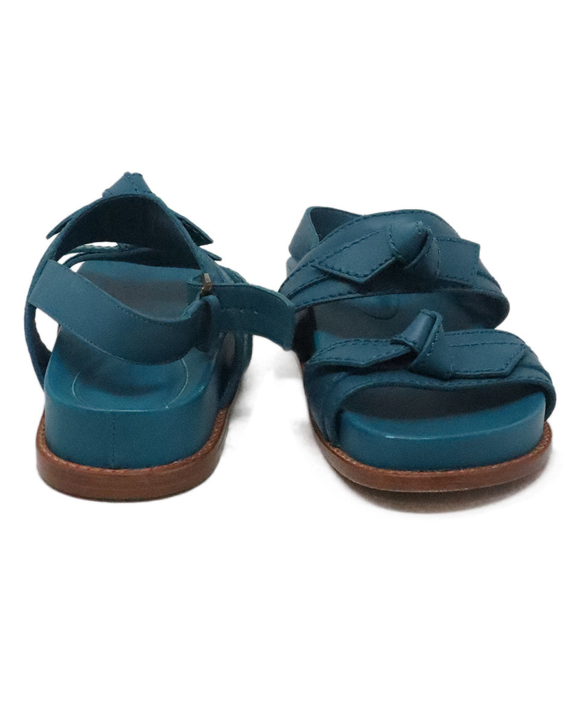 Alexandre Birman Teal Leather Sandals 2