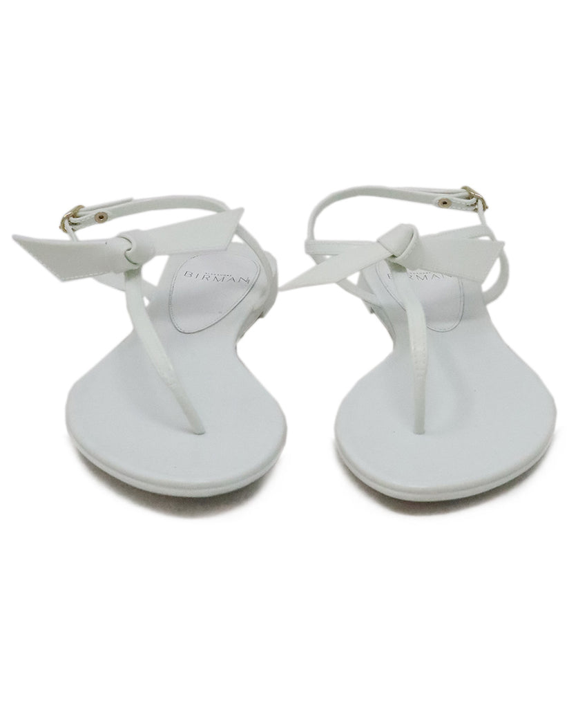 Alexandre Birman White Rubber Sandals 3