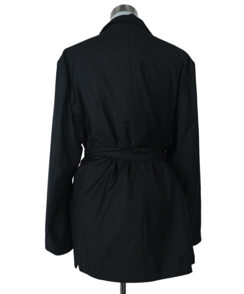 Alter Black Wool & Silk Blazer 2