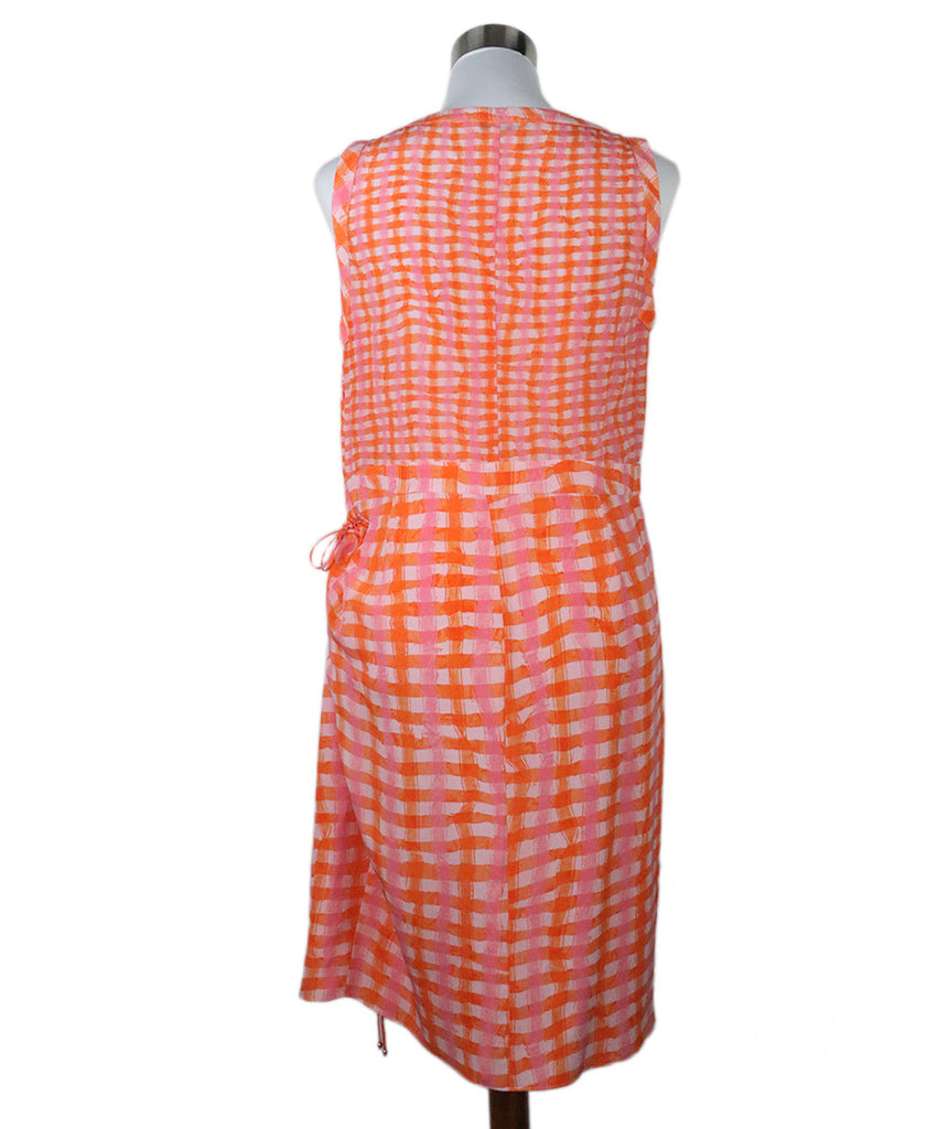 Altuzarra Orange & Pink Print Dress 2