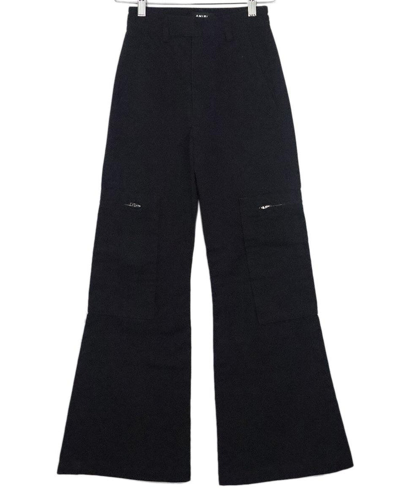 Amiri Navy Cotton Pants sz 0 - Michael's Consignment NYC