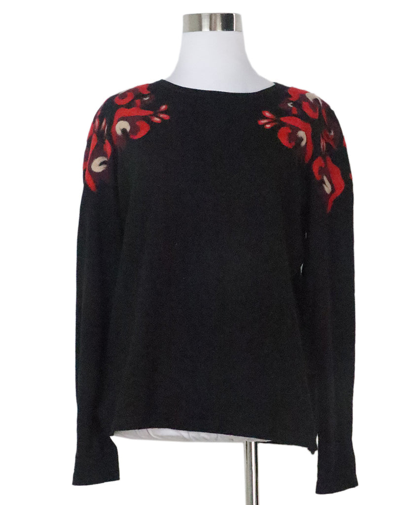 Anne Fontaine Black & Red Sweater 