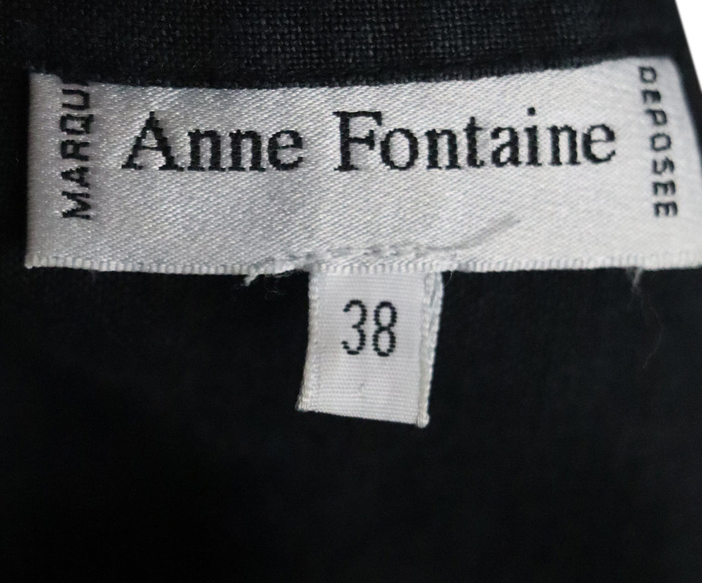 Anne Fontaine Navy Linen Jacket 3