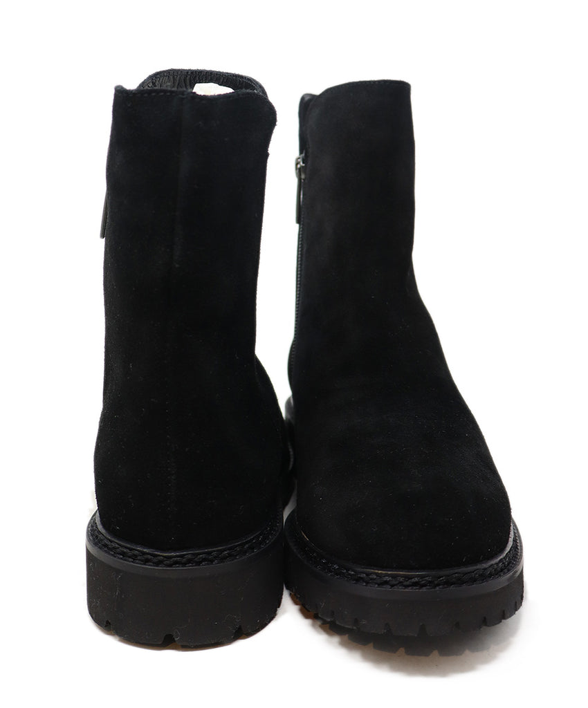 Aquatalia Black Suede Booties 2