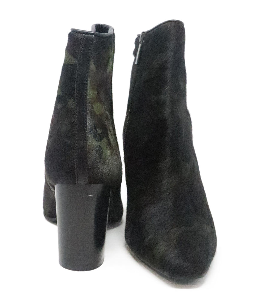 Aquatalia Green Camouflage Fur Booties 2