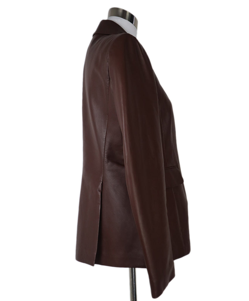 Altuzarra Brown Leather Jacket 1