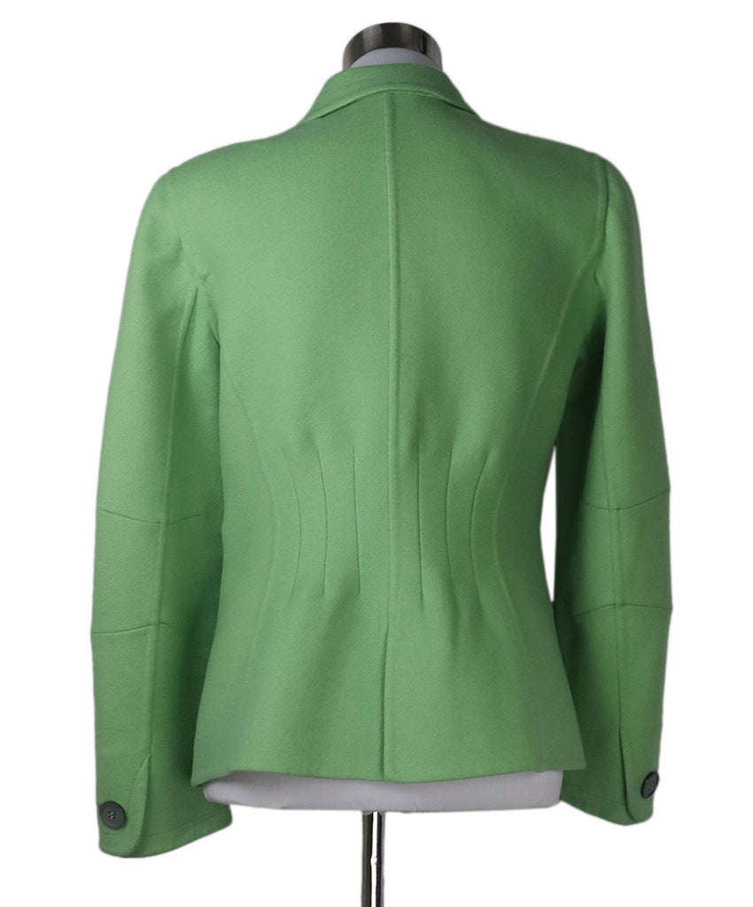 Armani Green Cashmere Jacket 2