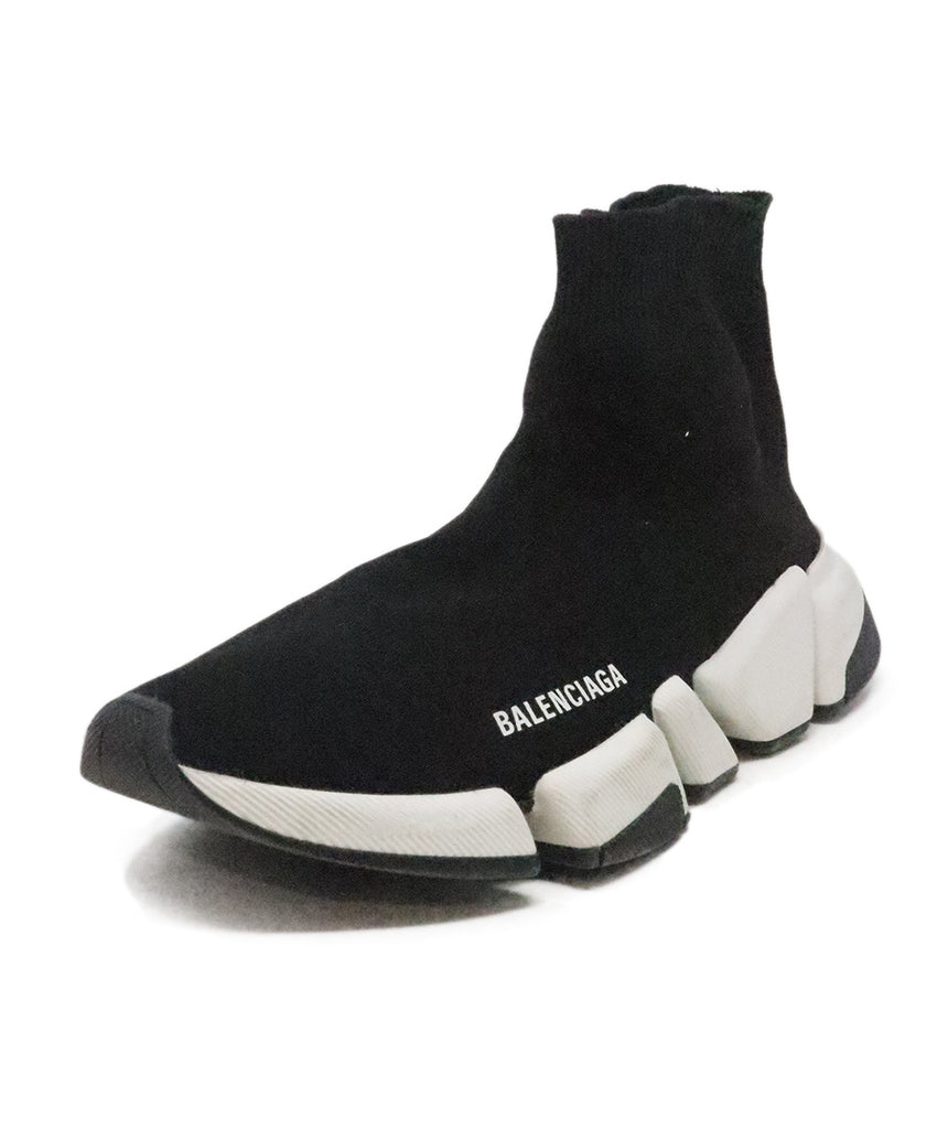 Balenciaga Black Spandex Sneakers 