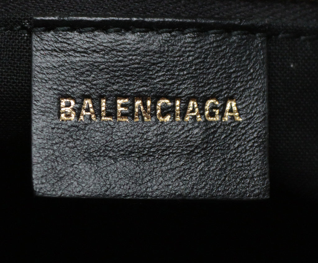 Balenciaga Tan & Brown East West Tote Bag 7