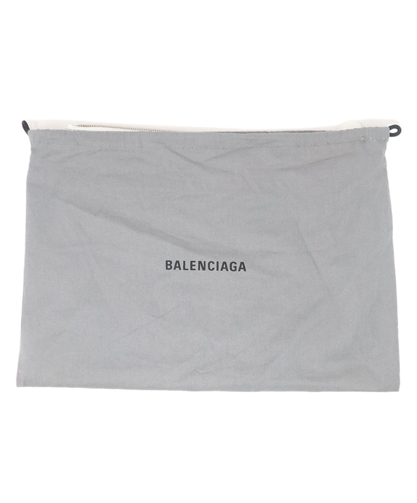 Balenciaga White Leather Handbag 2