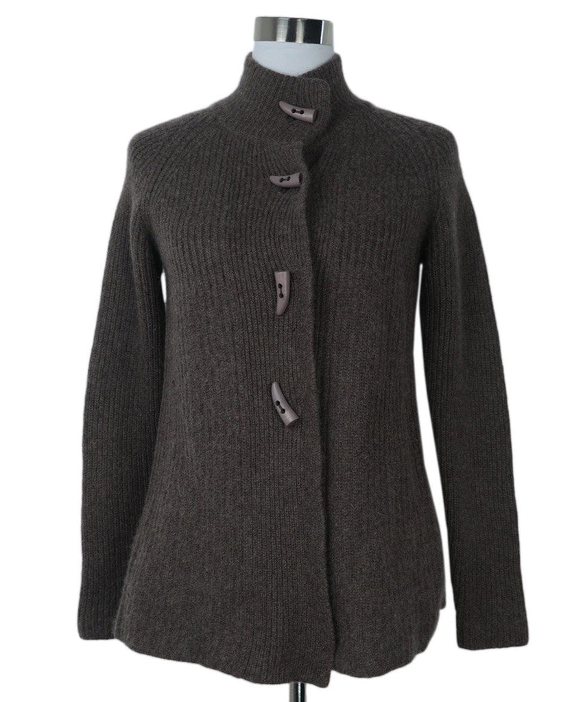 Basler Brown Cashmere Cardigan 