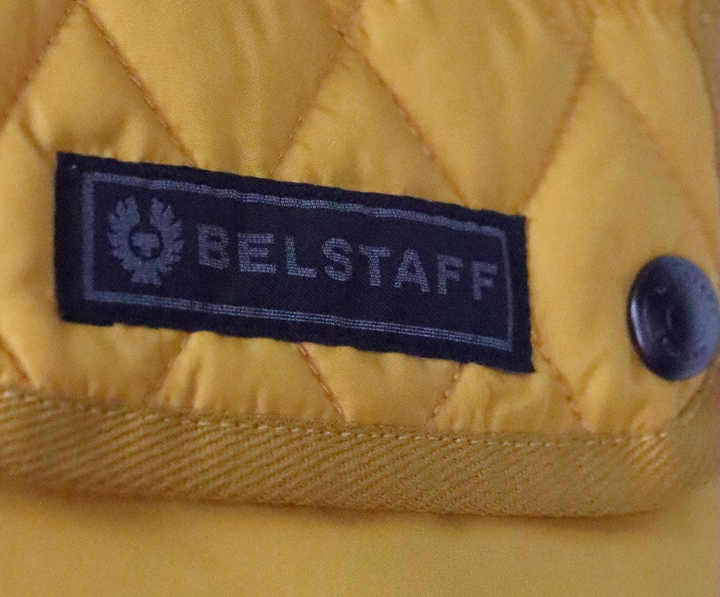 Belstaff Yellow Quilted Vest 5