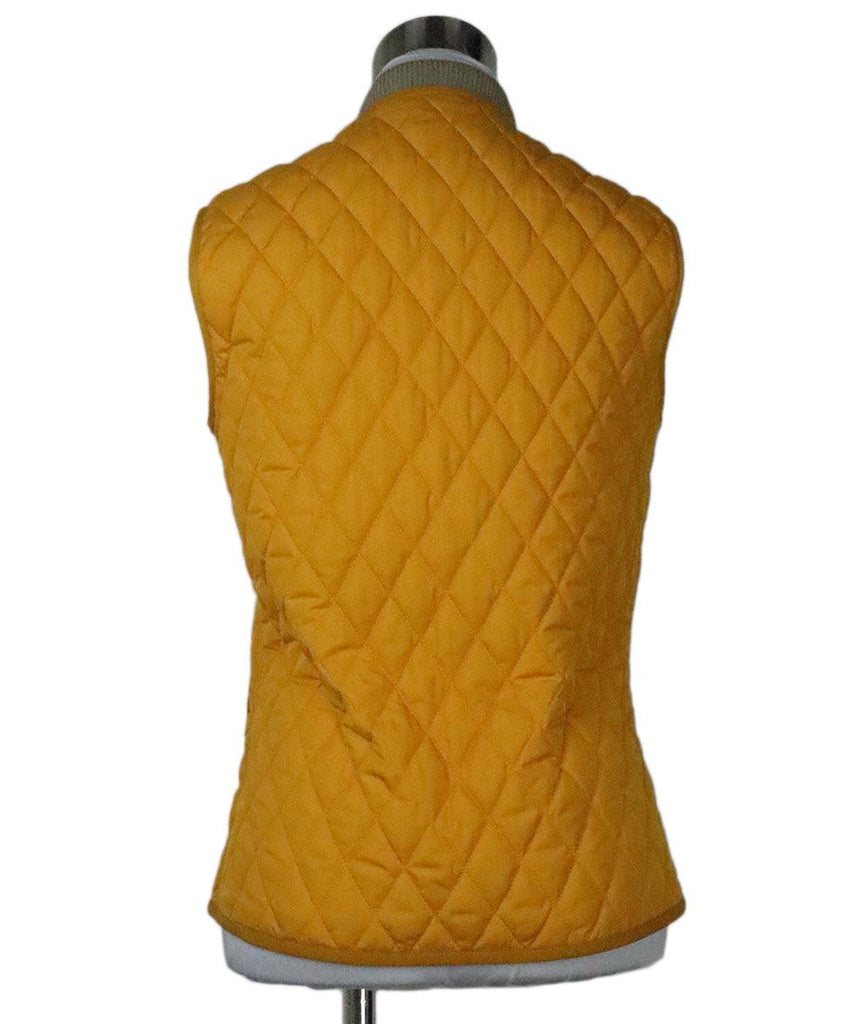 Belstaff Yellow Quilted Vest 2