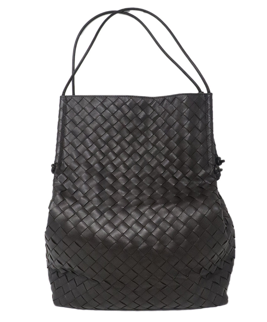 Bottega Veneta Brown Knotted Handle Tote 