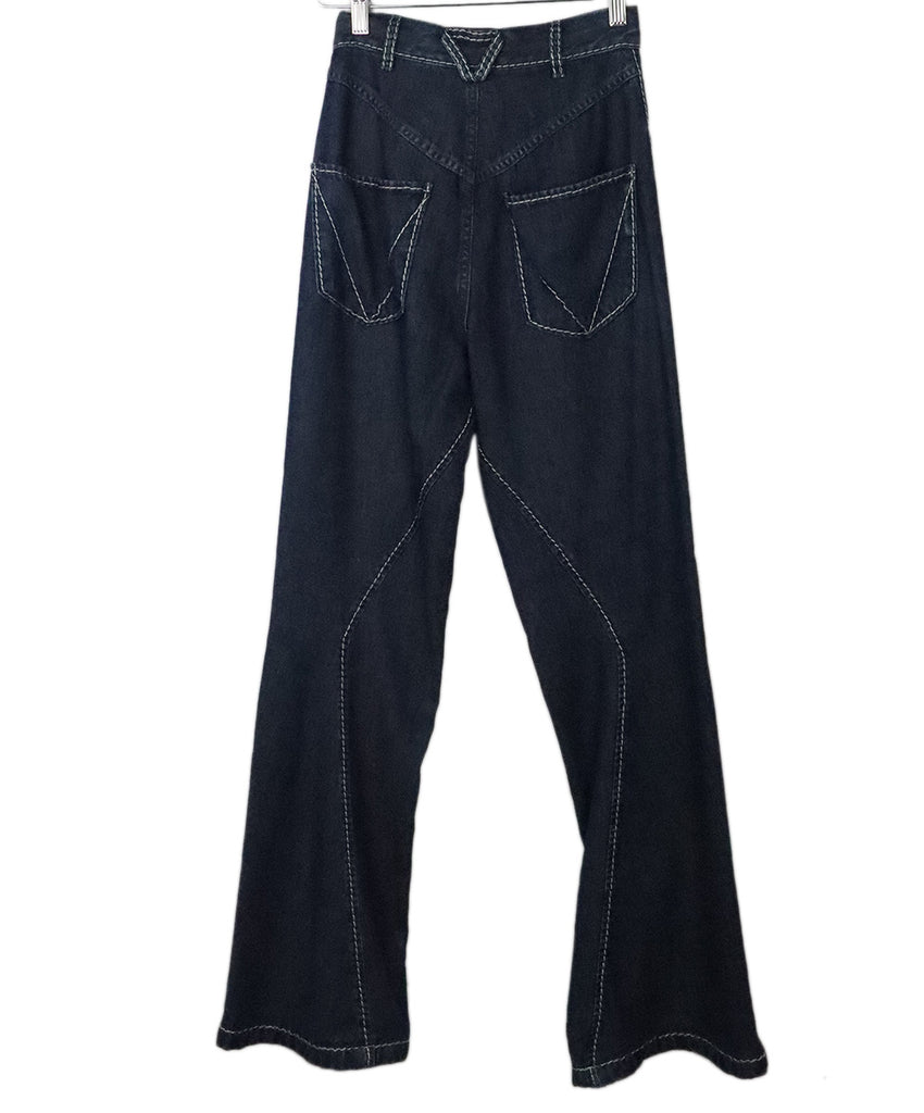 Bottega Veneta Blue Denim Pants 1