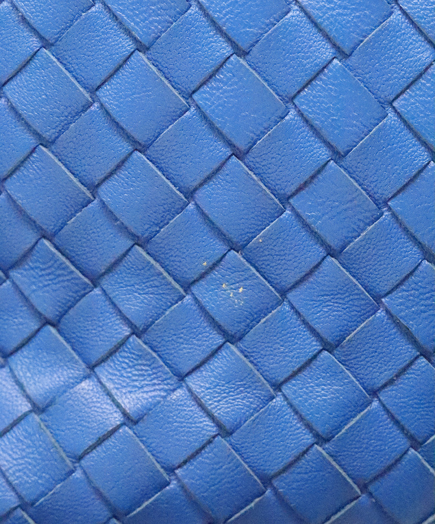 Bottega Veneta Royal Blue Woven Crossbody 10