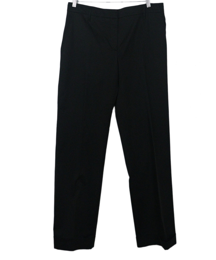 Brunello Cucinelli Black Cotton Pants 