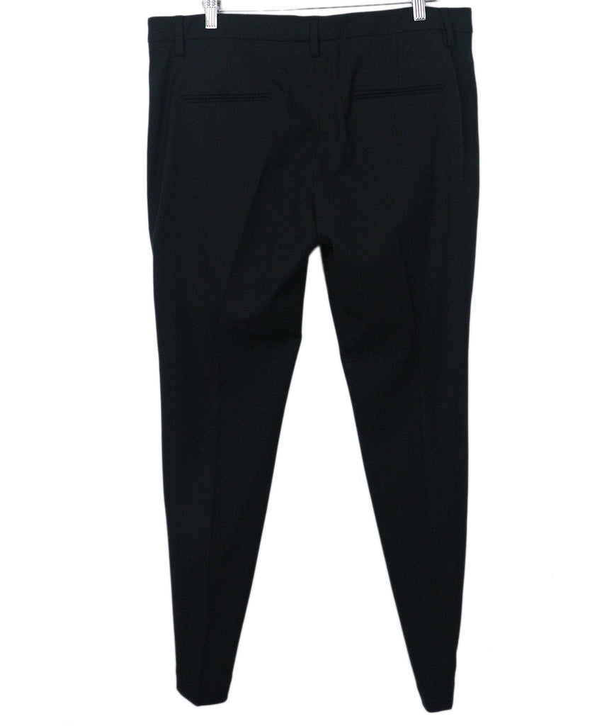 Brunello Cucinelli Black Wool Pants 1