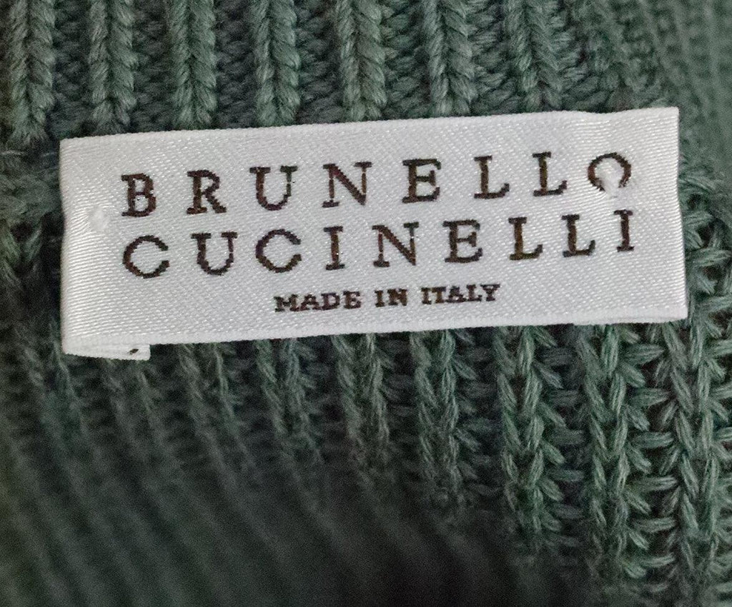 Brunello Cucinelli Green Sweater 3