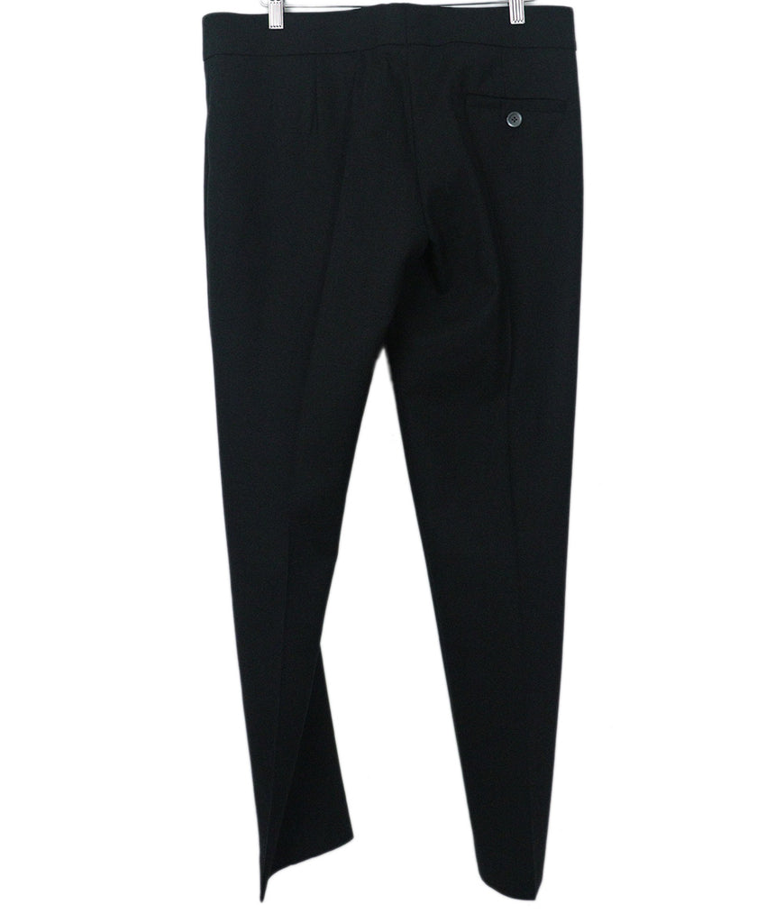 Brunello Cucinelli Charcoal Wool Pants 1