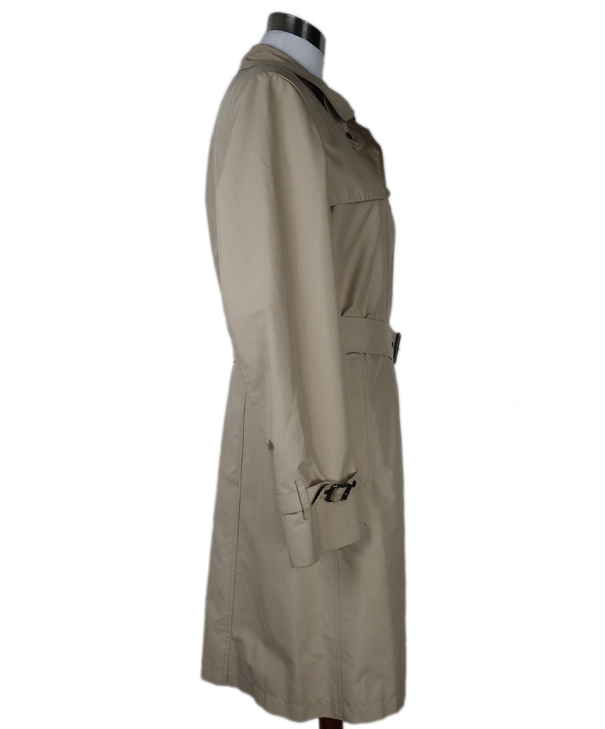 Burberry Beige Nylon Trenchcoat 1