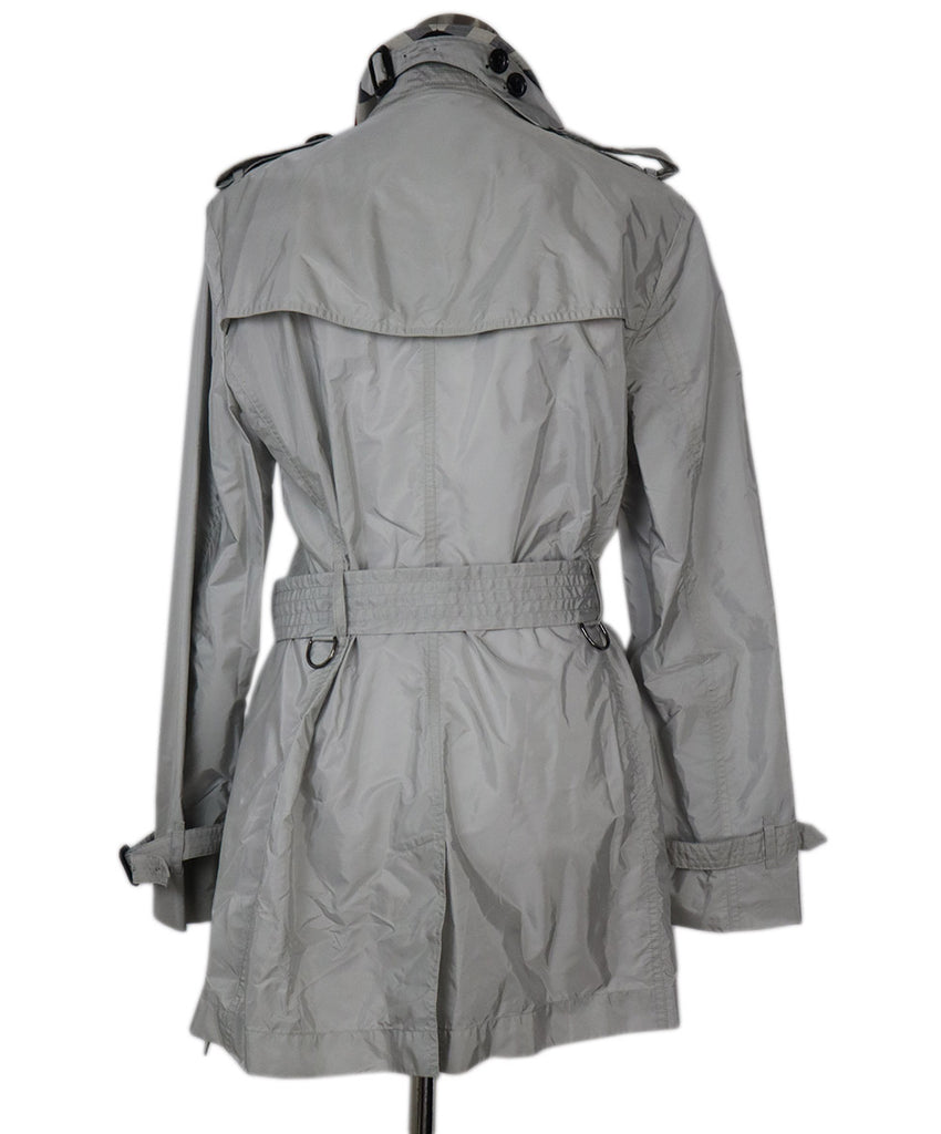 Burberry Brit Grey Nylon Coat 2