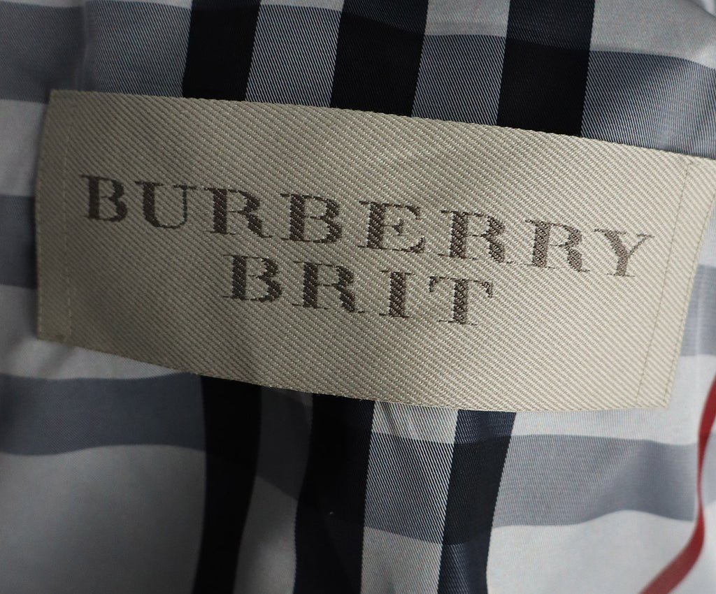 Burberry Brit Grey Nylon Coat 3