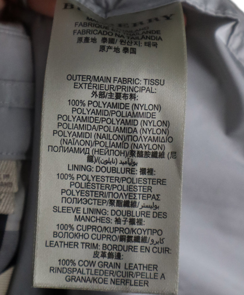 Burberry Brit Grey Nylon Coat 4