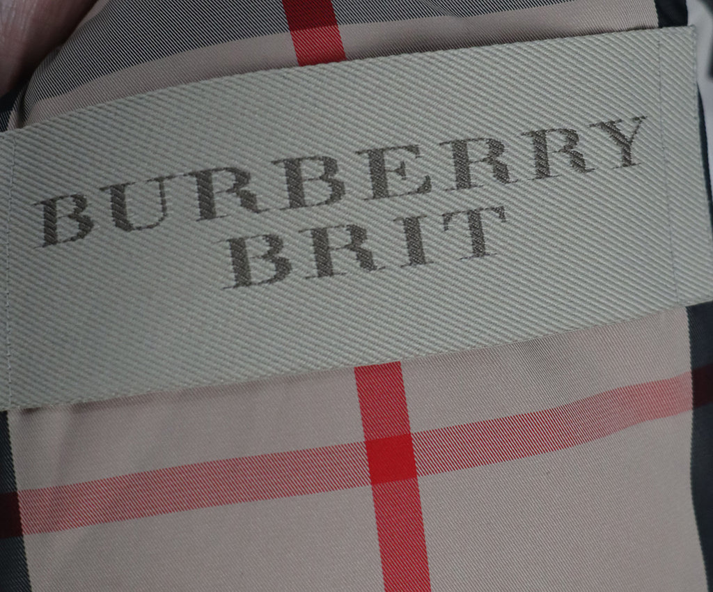 Burberry Jacket Purple Qilted Down Lining 3