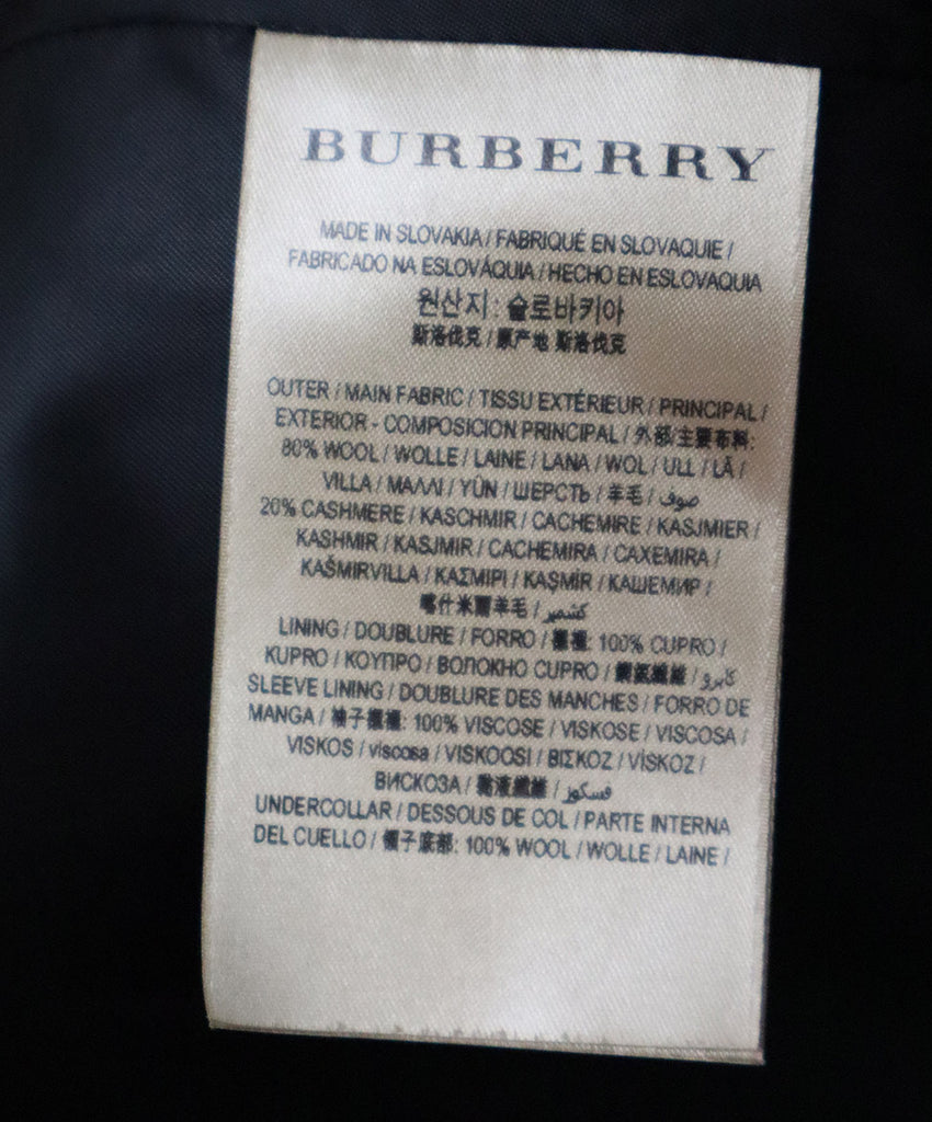 Burberry Tan Wool & Cashmere Coat 4