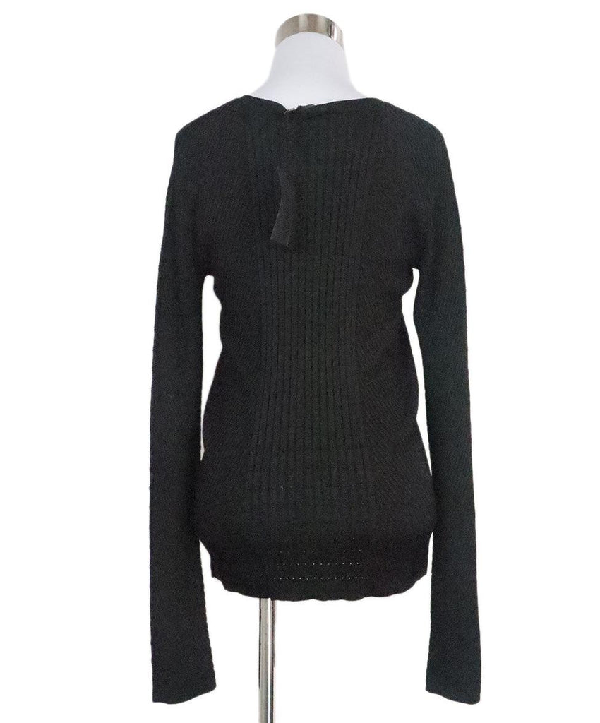 Calvin Klein Black Silk Sweater 2