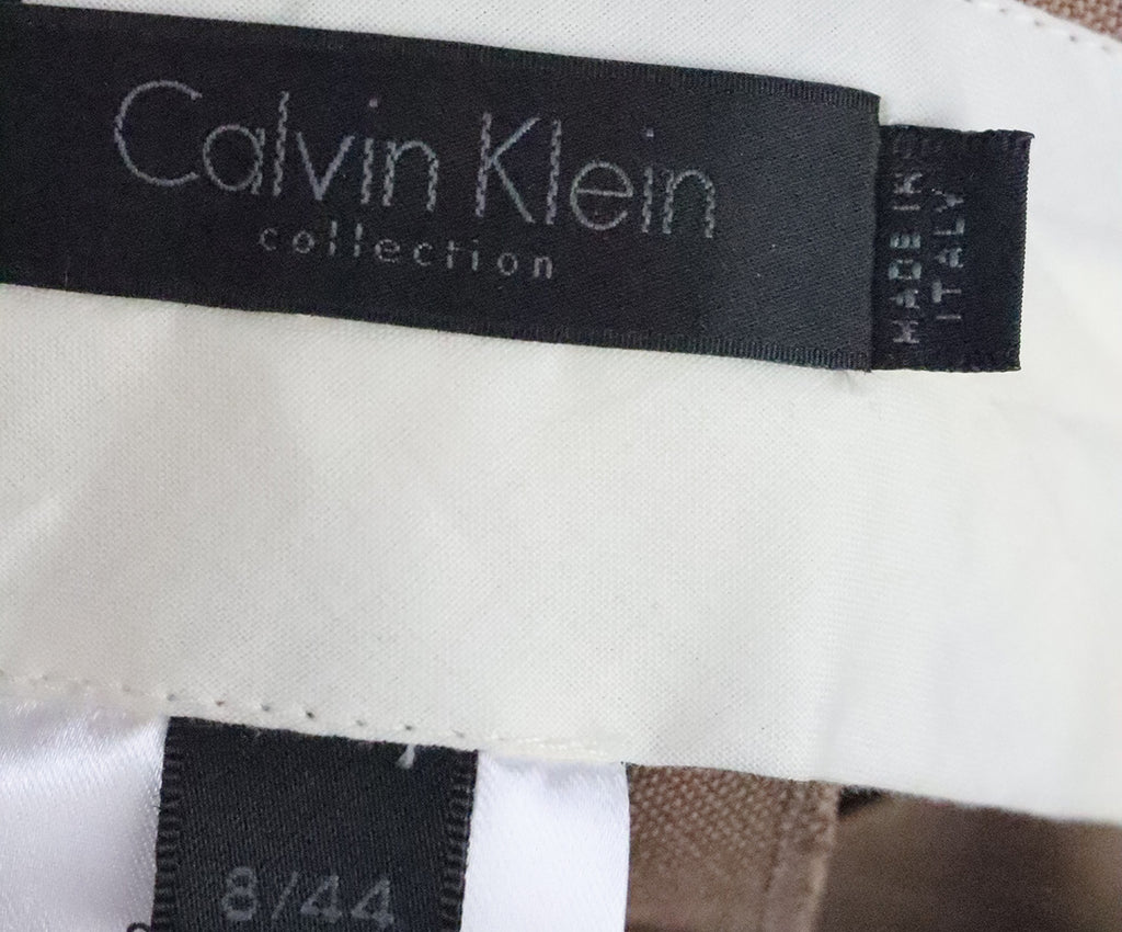 Calvin Klein Tan Wool Pants 2