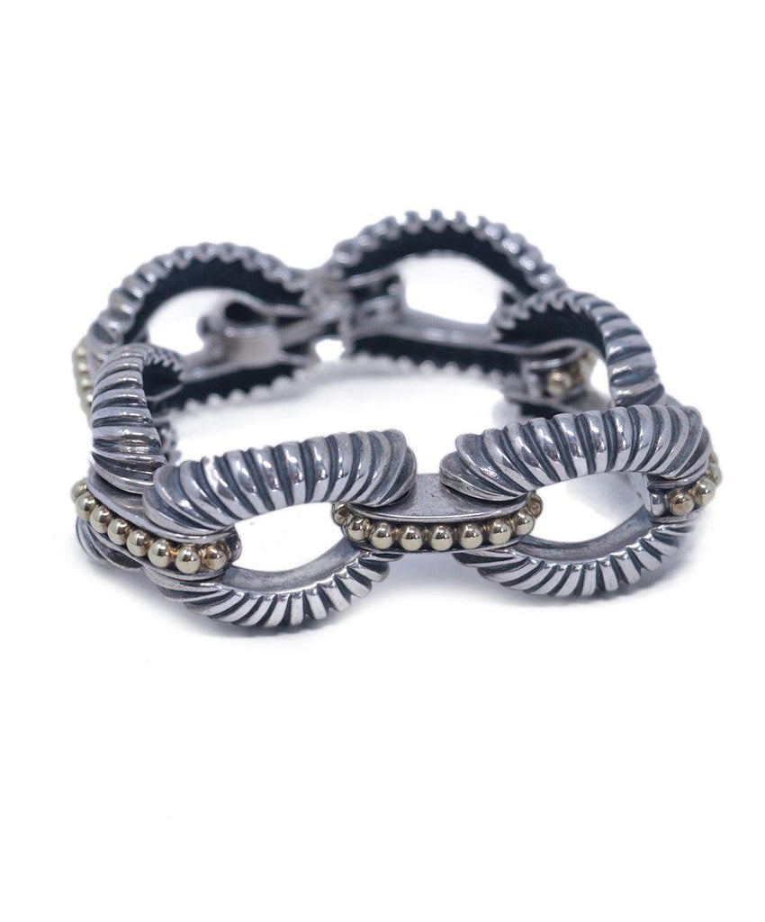 Caviar Lagos Silver & Gold Bracelet 