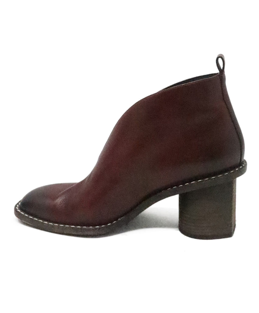 Celine Cognac Brown Leather Booties 1