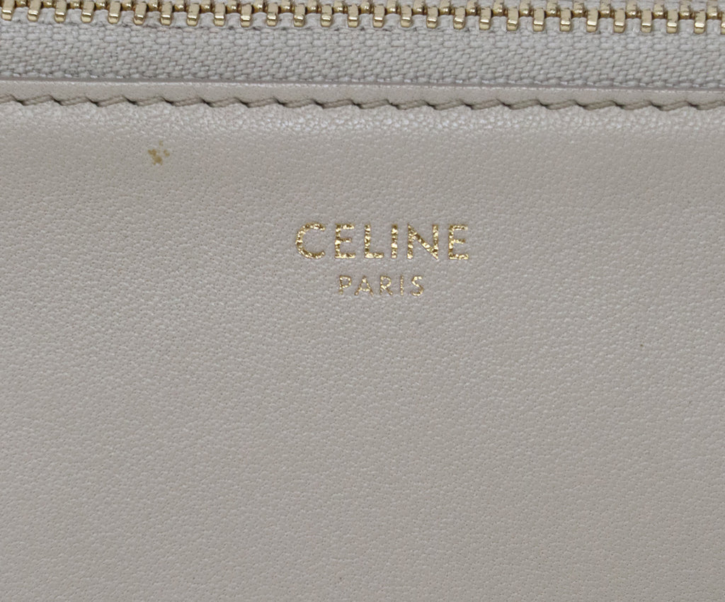 Celine Beige Leather Crossbody Bag 7