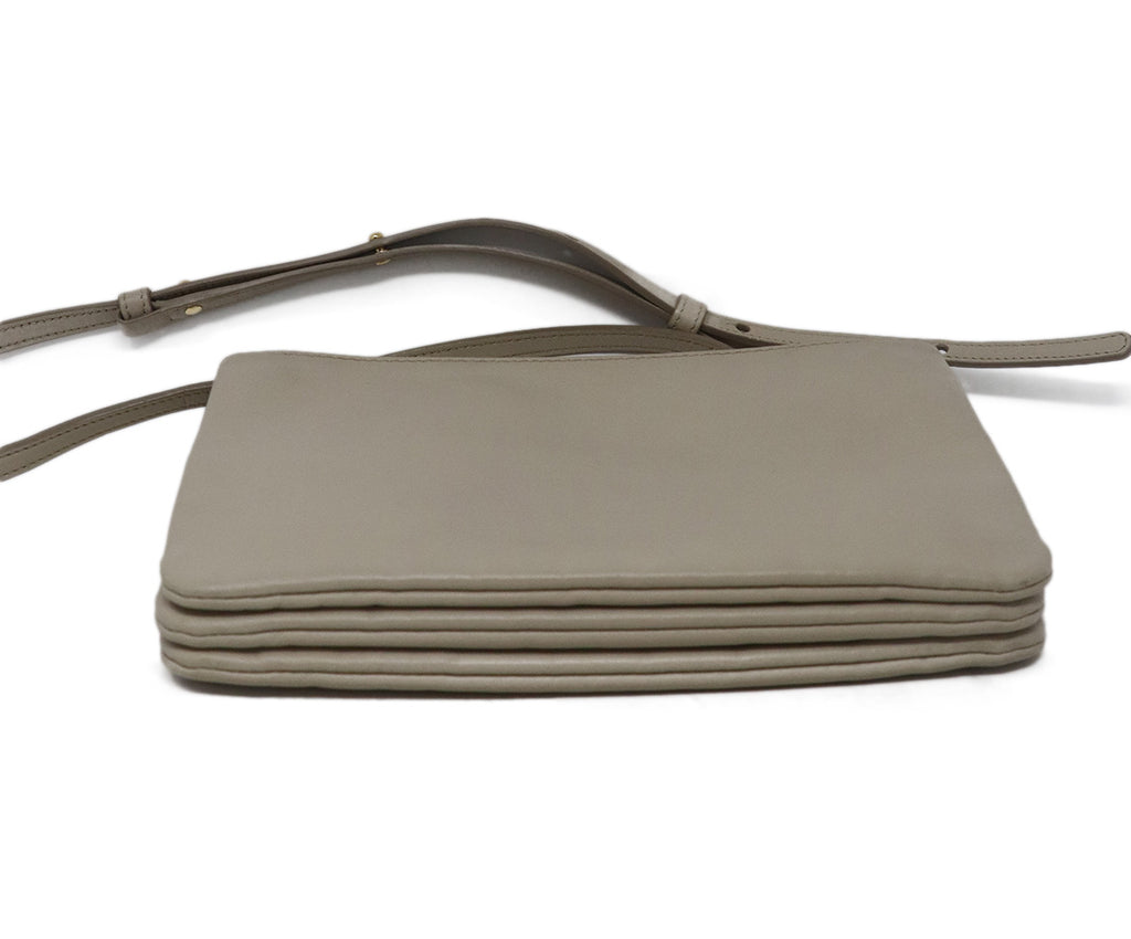 Celine Beige Leather Crossbody Bag 3