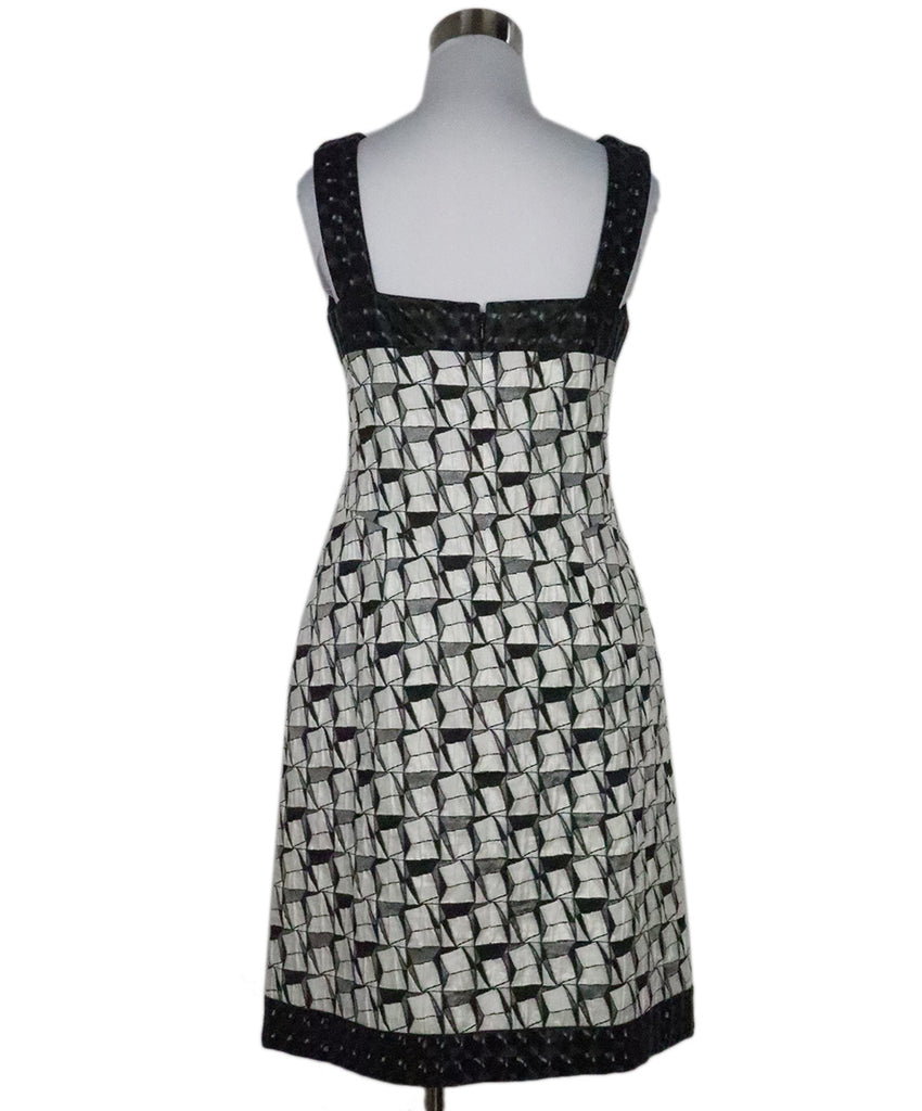 Chanel B&W Print Dress 2