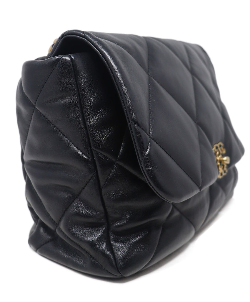 Chanel Black Lambskin Shoulder Bag 1