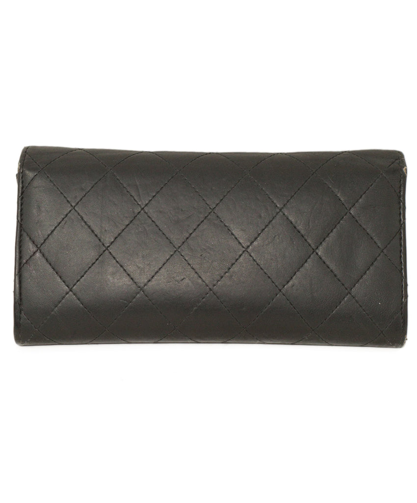 Chanel Black Leather Wallet 3